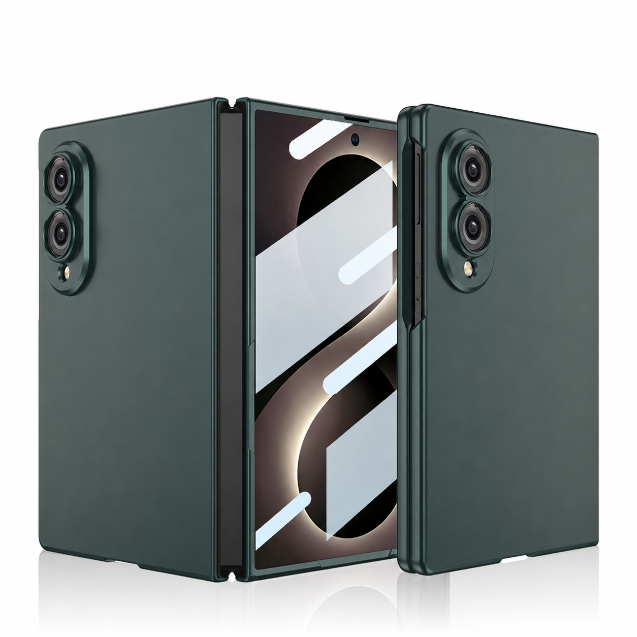 Galaxy Z Fold 8 Matte Black Slim Armor Case – Ultra-Thin Full Coverage Protection