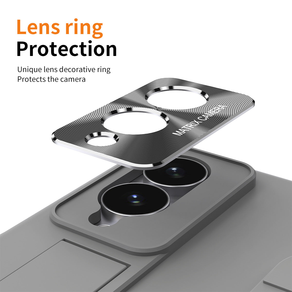 Armor Hinge Protective Phone Case Built-In Tempered Glass, Hidden Kickstand & Wrist Strap For Galaxy Z Fold 8