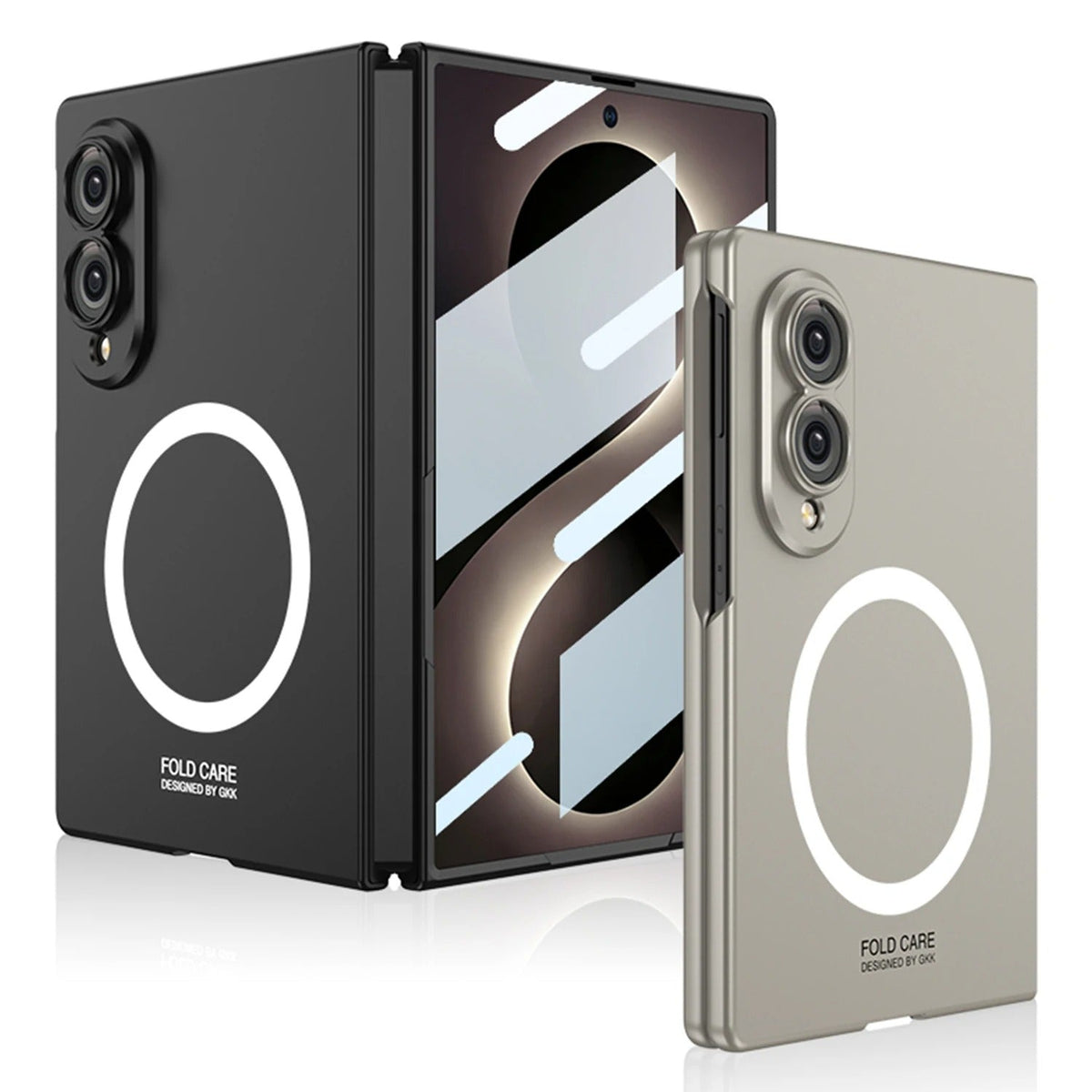 Galaxy Z Fold 8 Magnetic Matte Case with Screen Protector