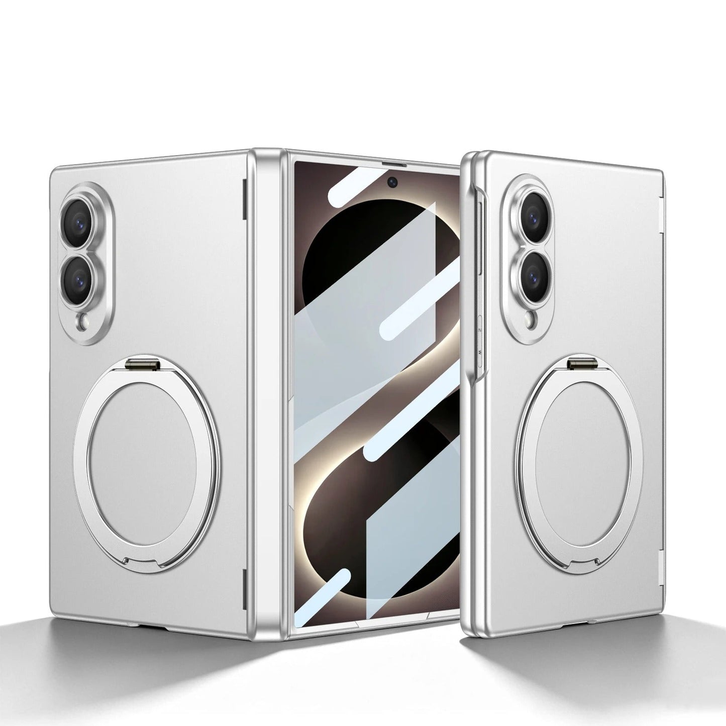 Galaxy Z Fold 8 Magnetic Ring Kickstand Case