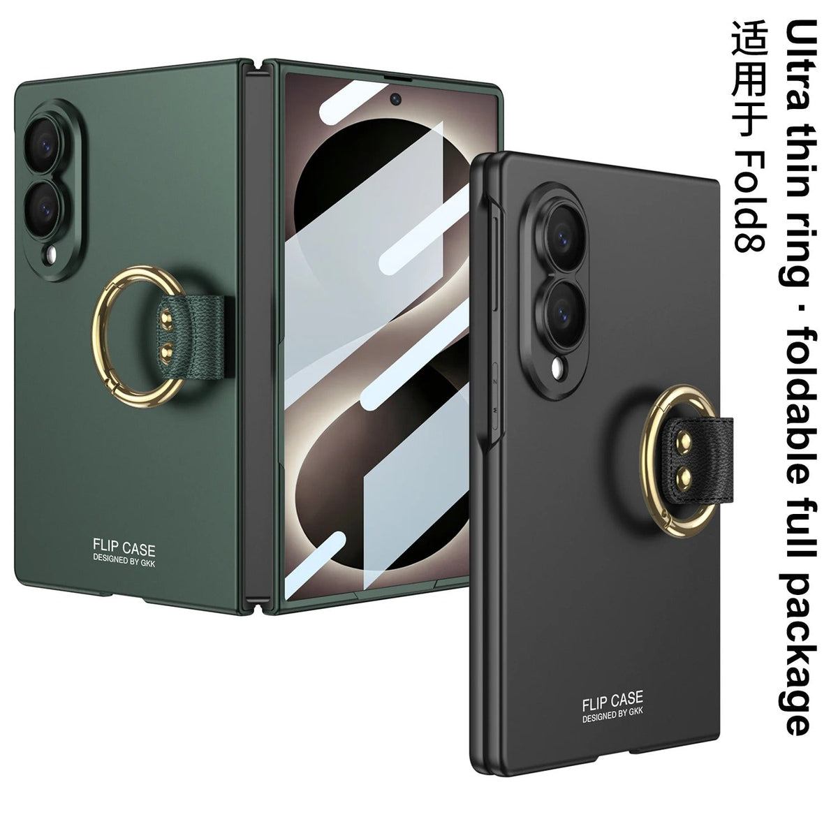 Galaxy Z Fold 8 Ultra-Thin Ring Holder Case