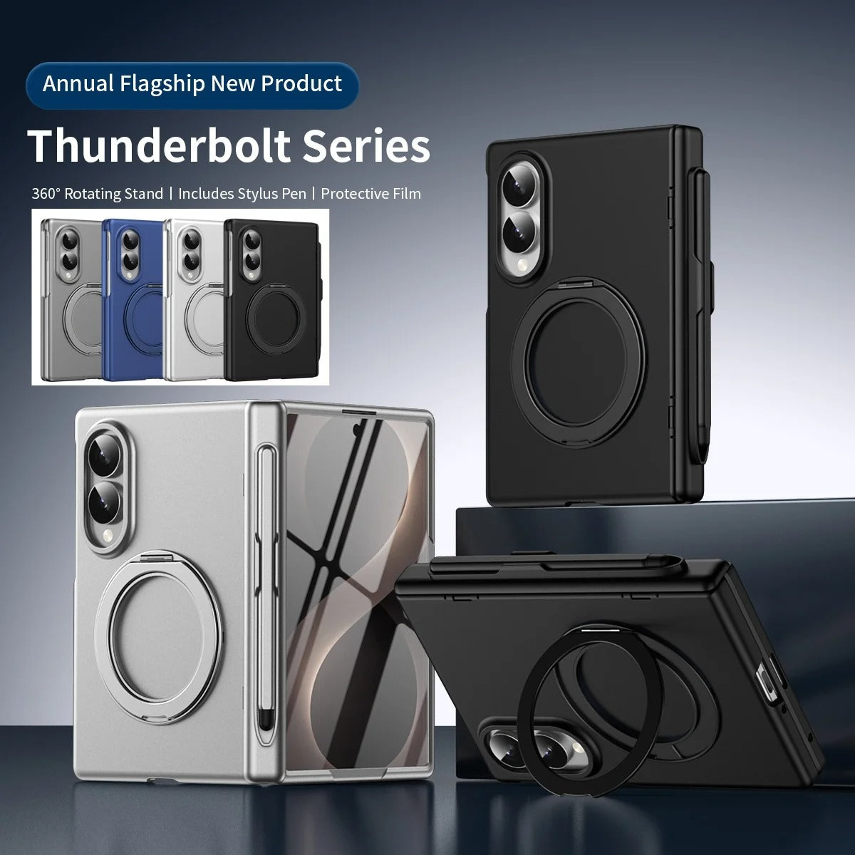 ThunderRing™ – 360 Magnetic Stand Case for Galaxy Z Fold 8