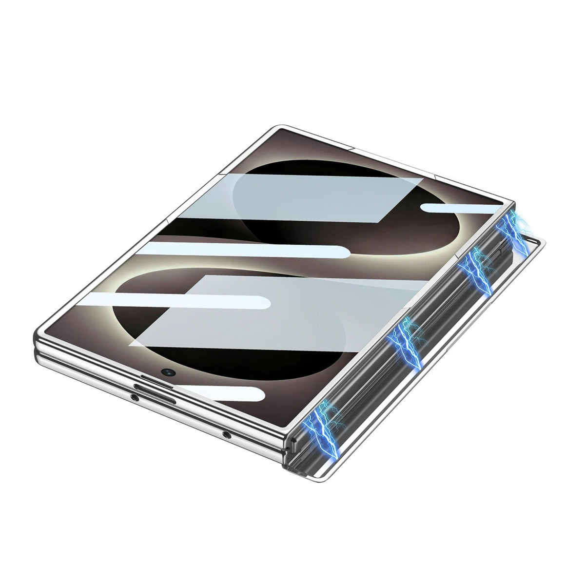 Galaxy Z Fold 8 Mirror Case with Dual Kickstand