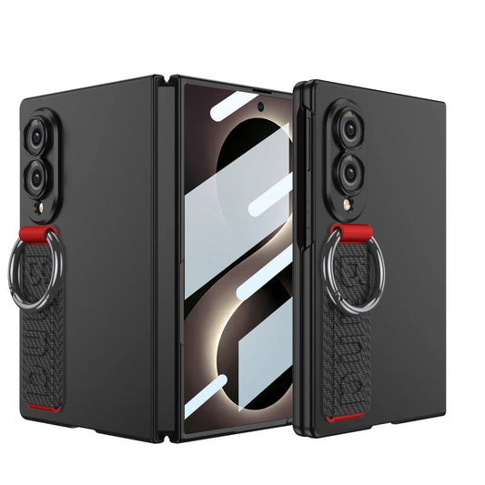 Galaxy Z Fold 8 Slim Case with Ring Strap & Screen Protector