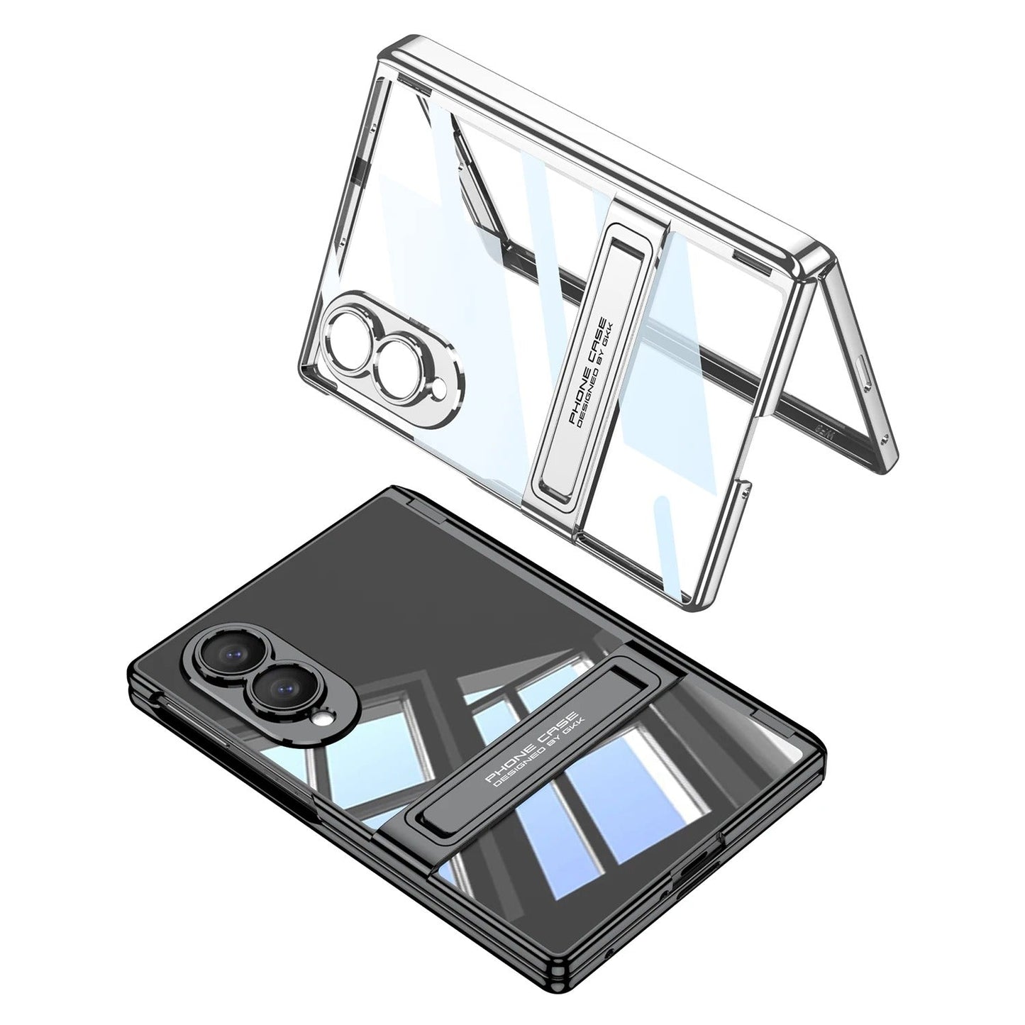 Galaxy Z Fold 8 Mirror Case with Dual Kickstand