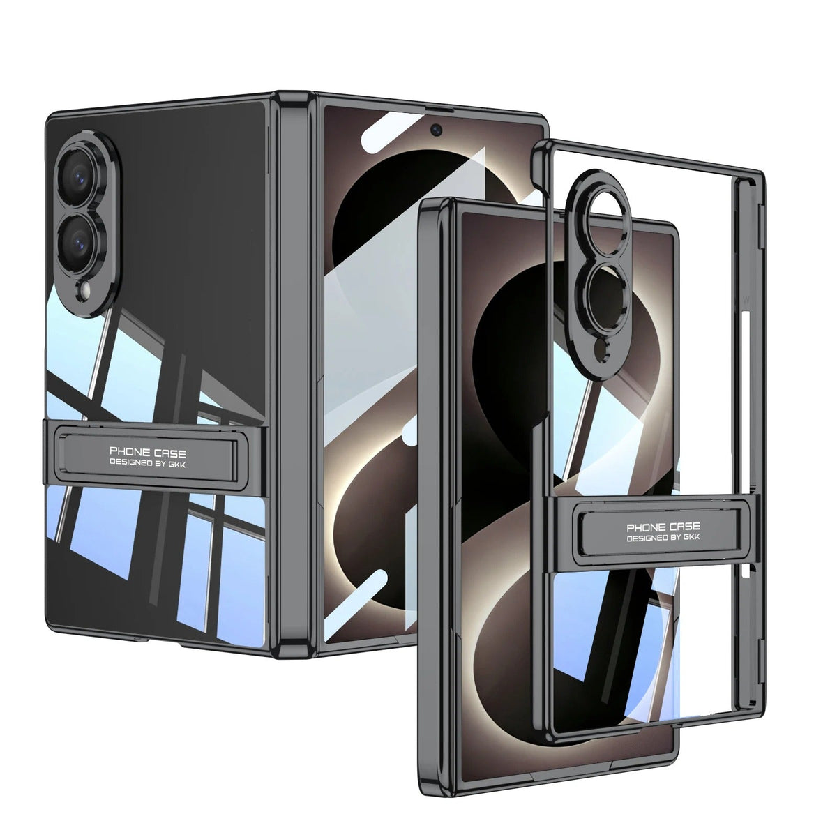 Galaxy Z Fold 8 Mirror Case with Dual Kickstand