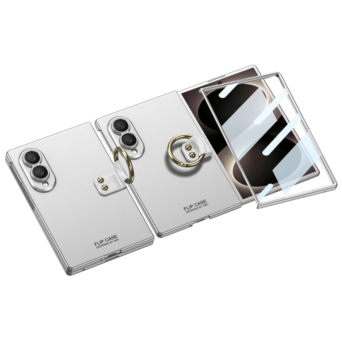 Galaxy Z Fold 8 Ultra-Thin Ring Holder Case