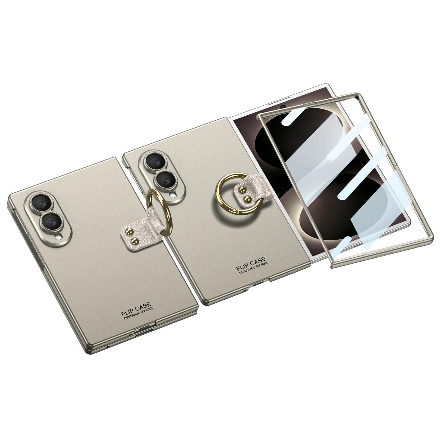 Galaxy Z Fold 8 Ultra-Thin Ring Holder Case