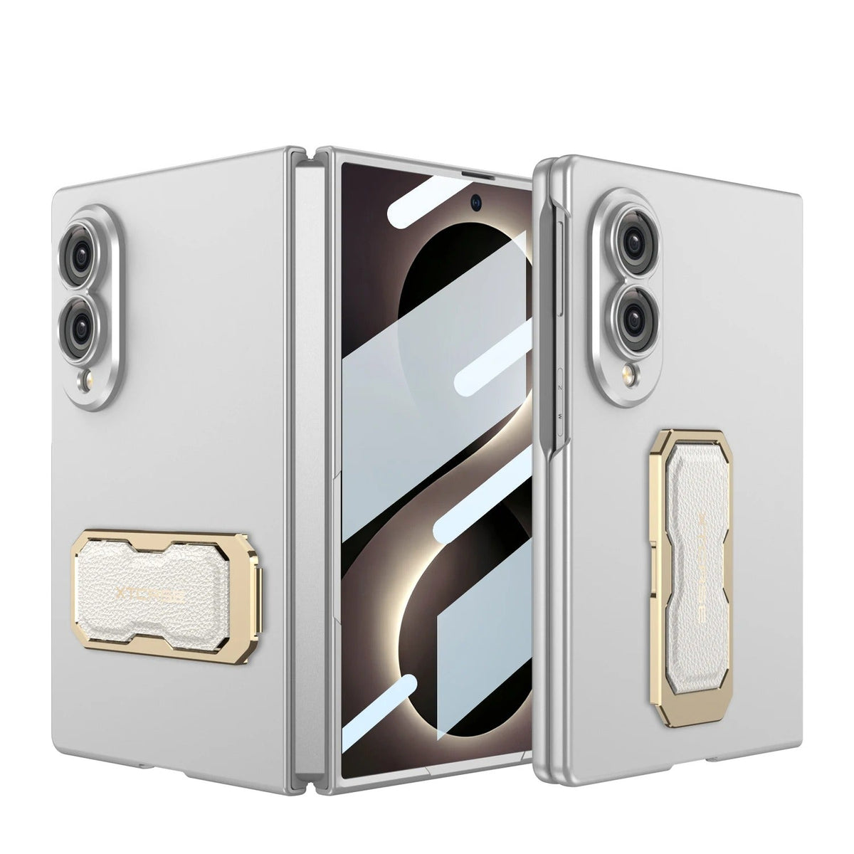 Galaxy Z Fold 8 Luxury Strap Kickstand Case