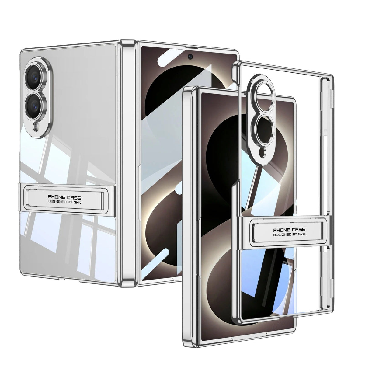 Galaxy Z Fold 8 Mirror Case with Dual Kickstand