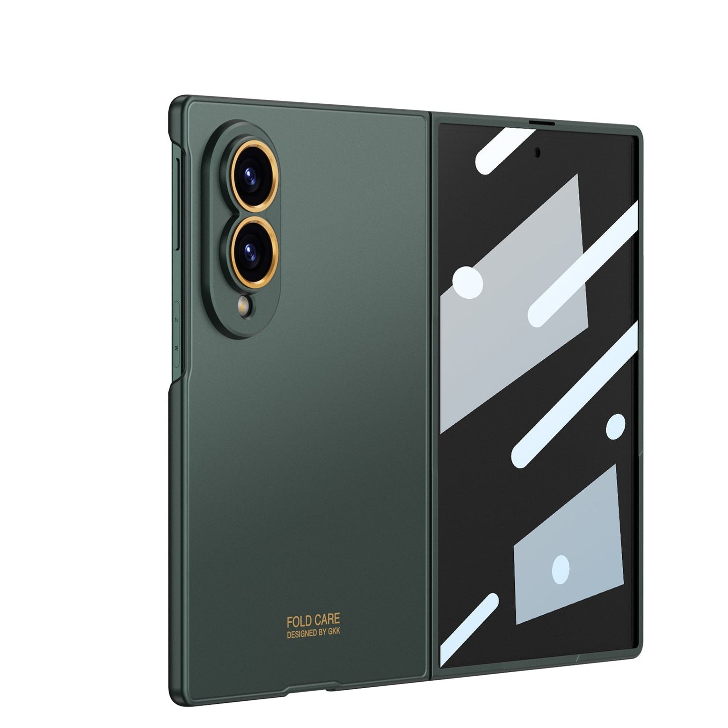 Galaxy Z Fold 8 Ultra-Thin Matte Case With Built-in Tempered Glass