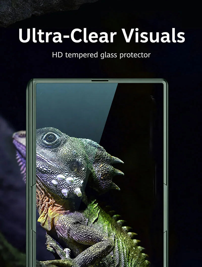 Galaxy Z Fold 8 Magnetic Hinge Case with Rotating Stand