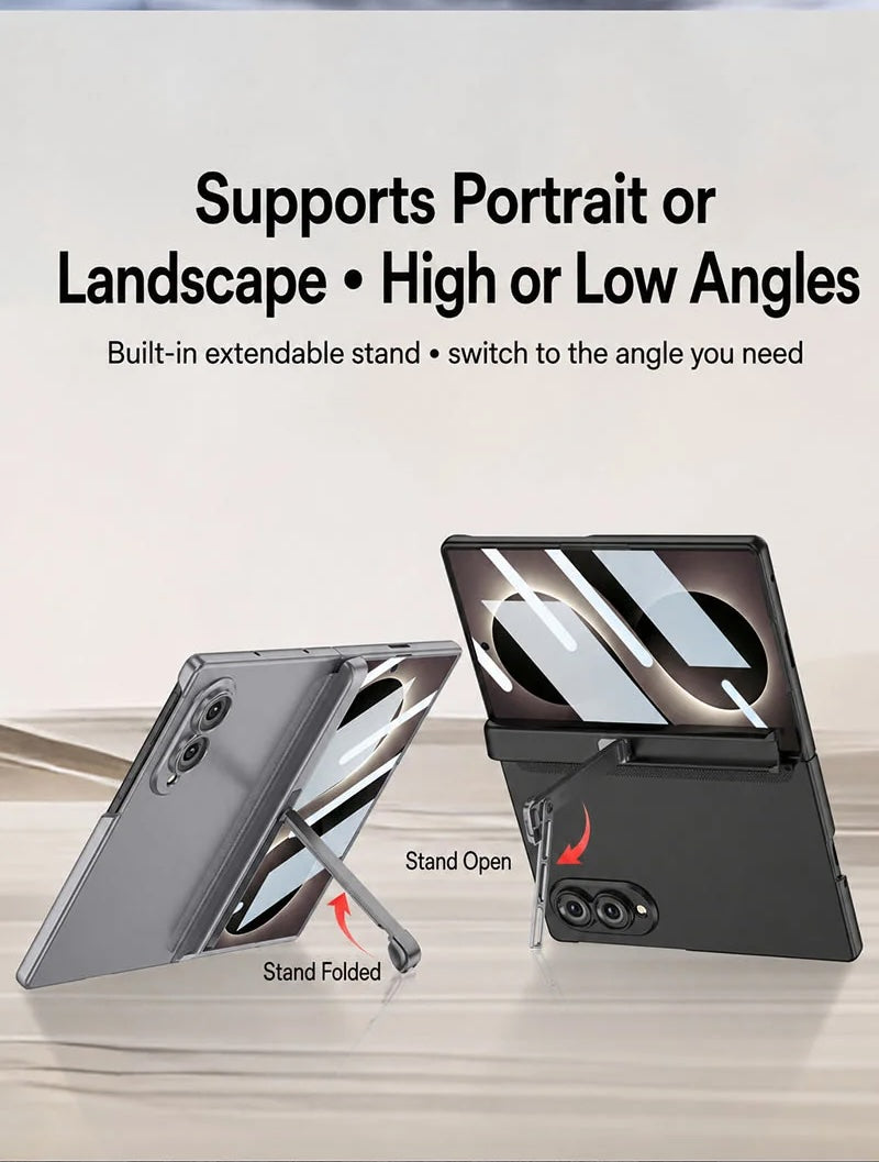 Galaxy Z Fold 8 Premium Hinge Kickstand Case