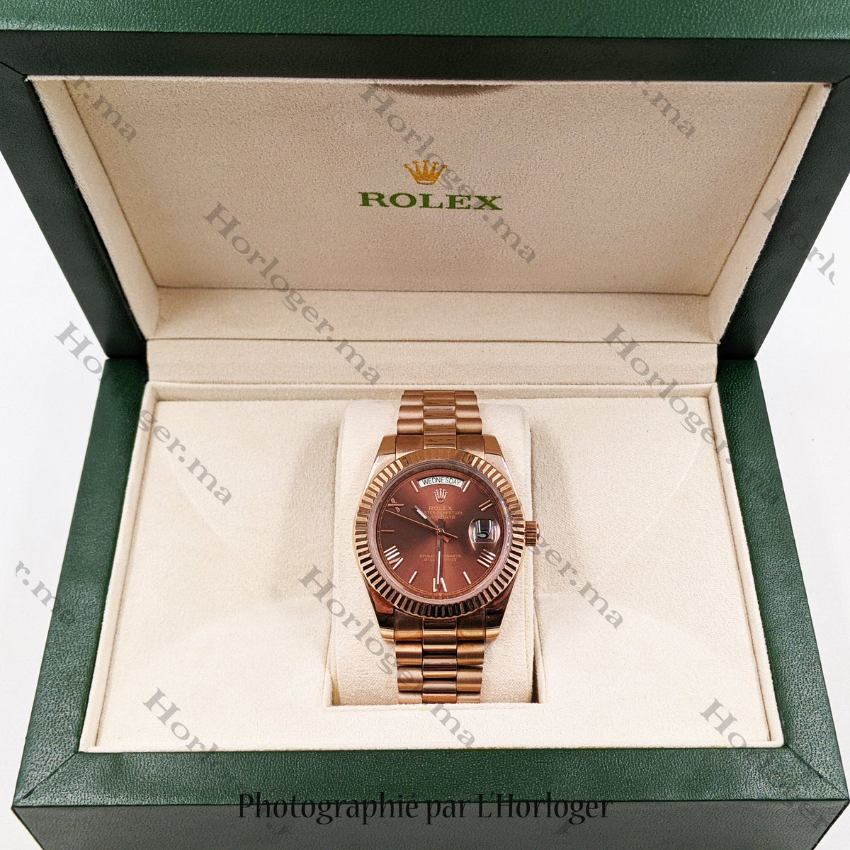 RLX Day-date Chocolat