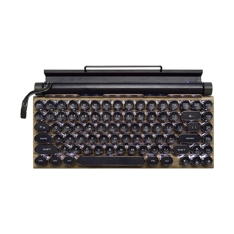 TypeNova — Retro Wireless Keyboard for Focused Work