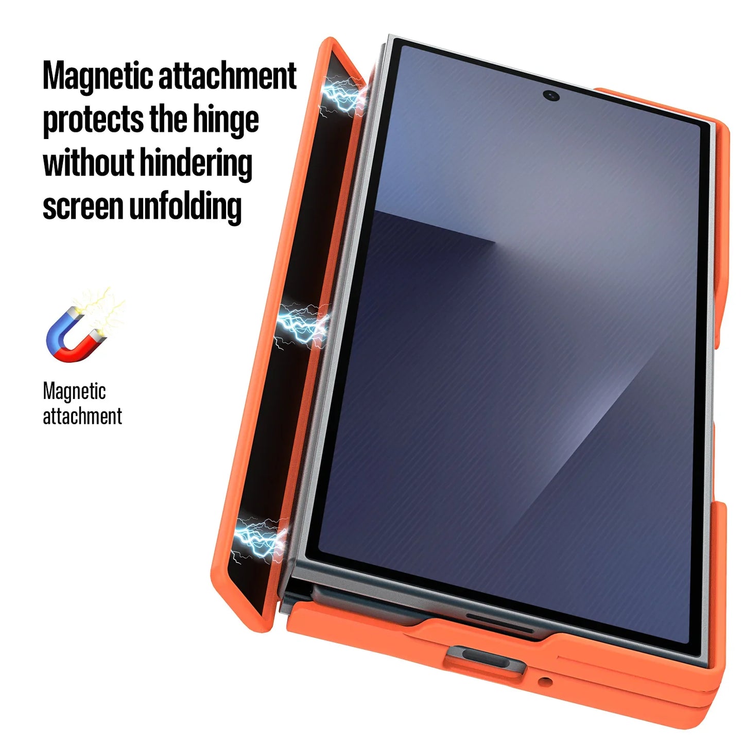 Titan™ Magnetic Hinge Armor | Galaxy Z TriFold 2026 Case