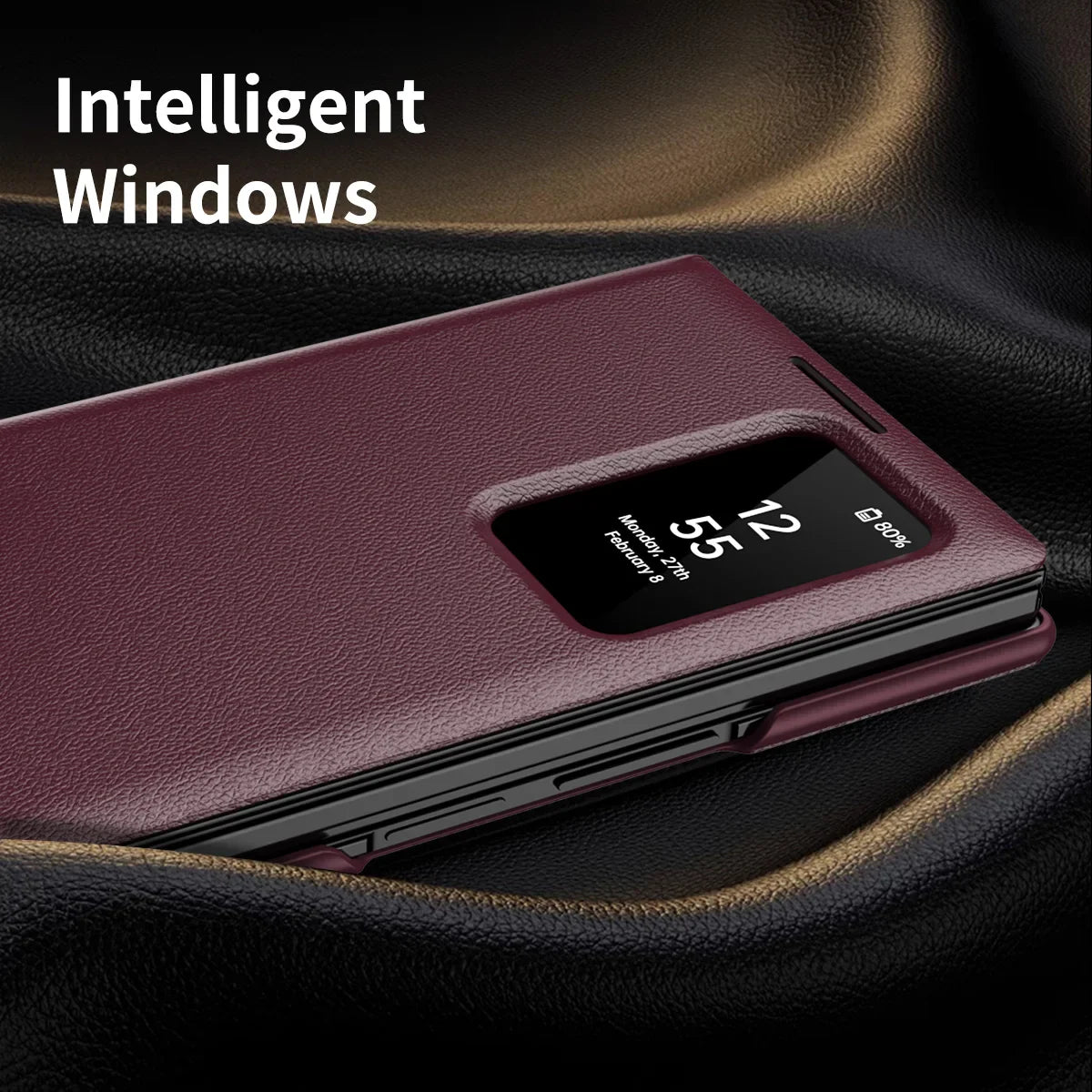 Titan™ Leather Armor | Galaxy Z TriFold 2026 Hinge Case
