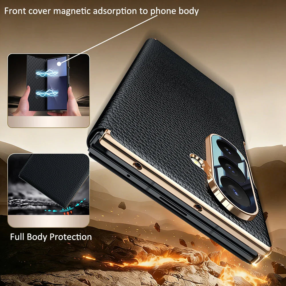 Titan™ Armor: Galaxy Z TriFold 2026 Dual-Hinge Case