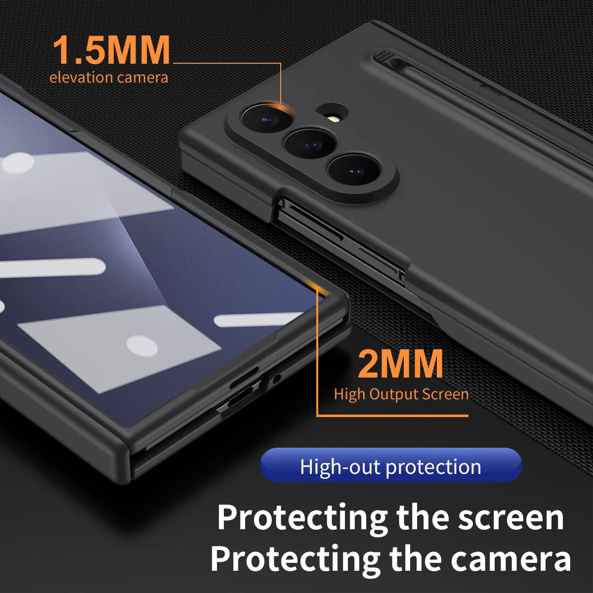 Galaxy Z TriFold 2026 Case: Titan™ Dual-Hinge Armor