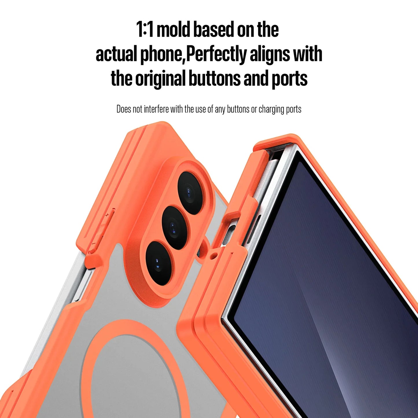 Titan™ Magnetic Hinge Armor | Galaxy Z TriFold 2026 Case