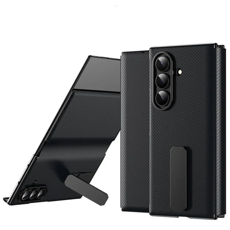 Titan™ Dual-Hinge Leather Armor | Galaxy Z TriFold 2026 Case