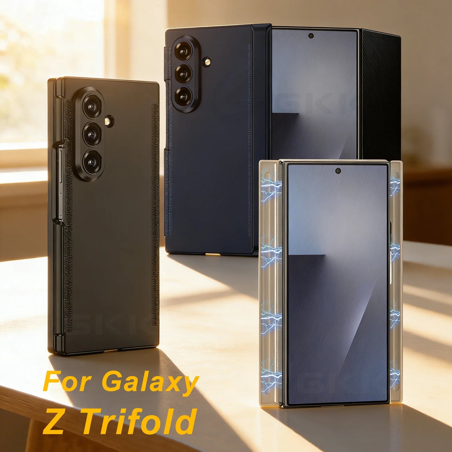 Titan™ Armor: Galaxy Z TriFold 2026 Dual Hinge Case