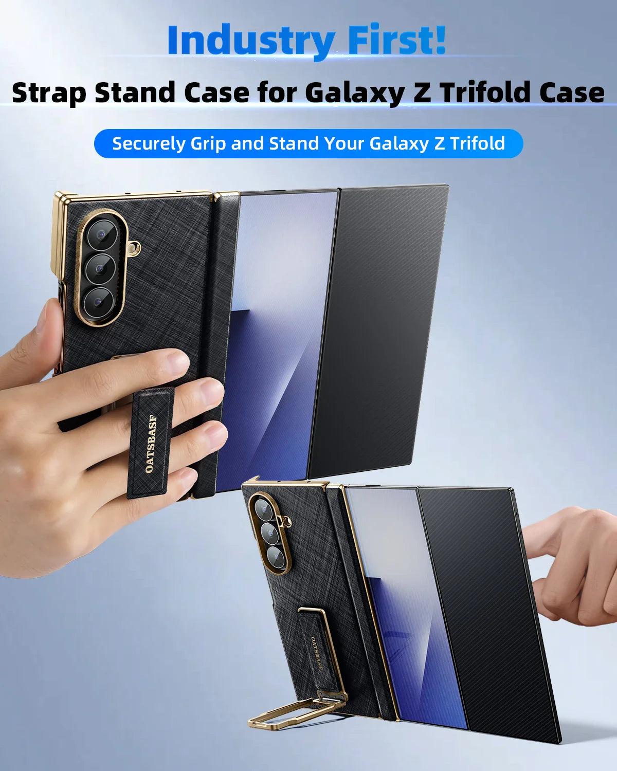 Titan™ Armor: Galaxy Z TriFold 2026 Dual Hinge Case
