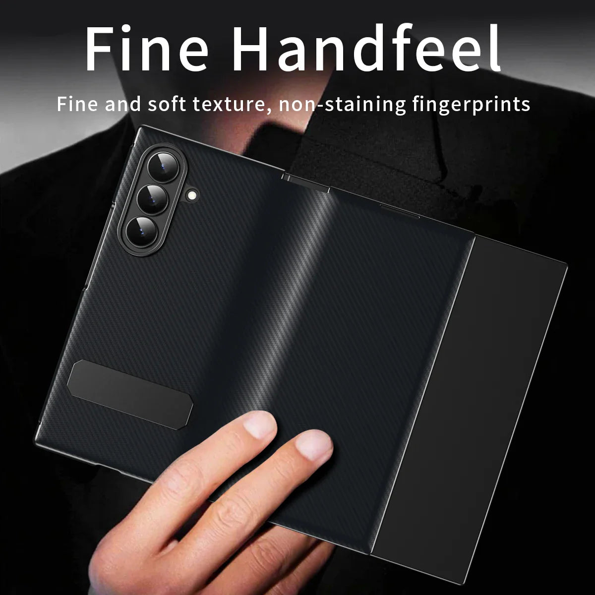 Titan™ Dual-Hinge Leather Armor | Galaxy Z TriFold 2026 Case