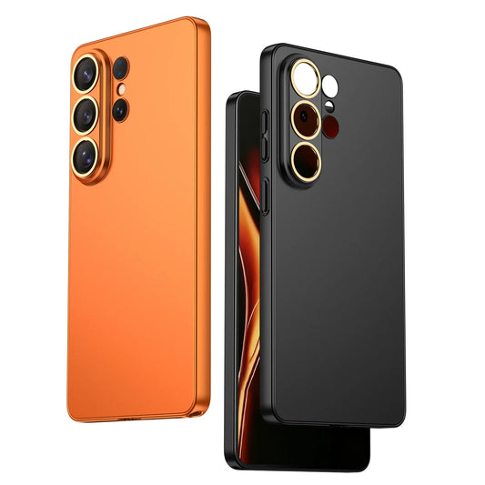 Galaxy S26 Ultra Soft Matte Silicone Case – Semi-Transparent Slim Cover