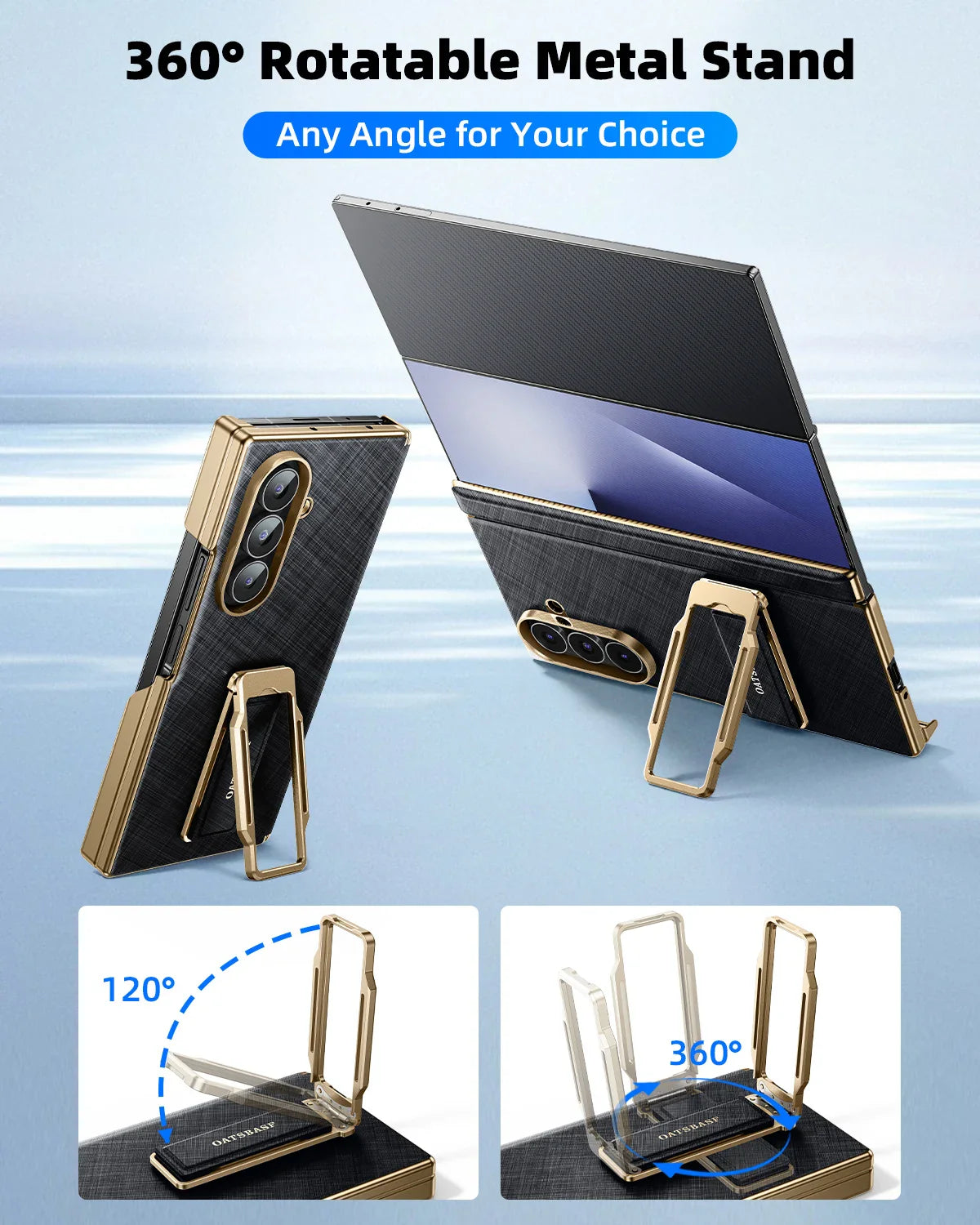 Titan™ Armor: Galaxy Z TriFold 2026 Dual Hinge Case