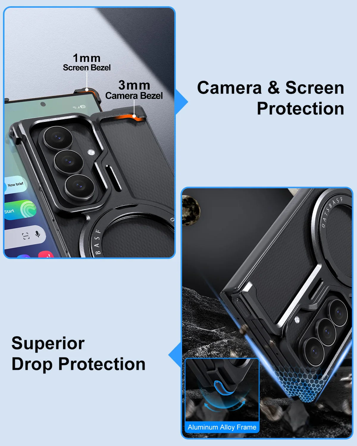 Titan™ Armor Case for Galaxy Z TriFold 2026 | Dual Hinge Guard