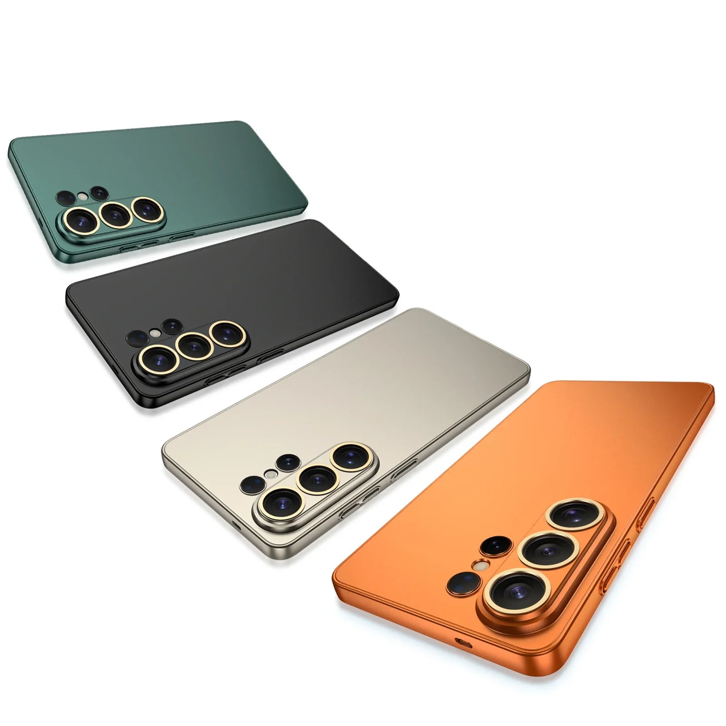Galaxy S26 Ultra Soft Matte Silicone Case – Semi-Transparent Slim Cover