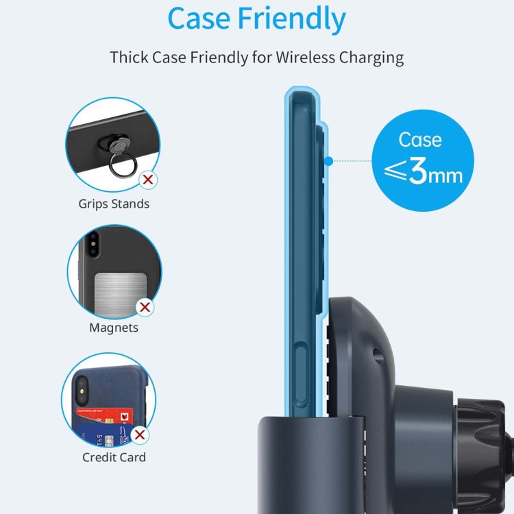 Folding Screen Mount with Wireless Charging
