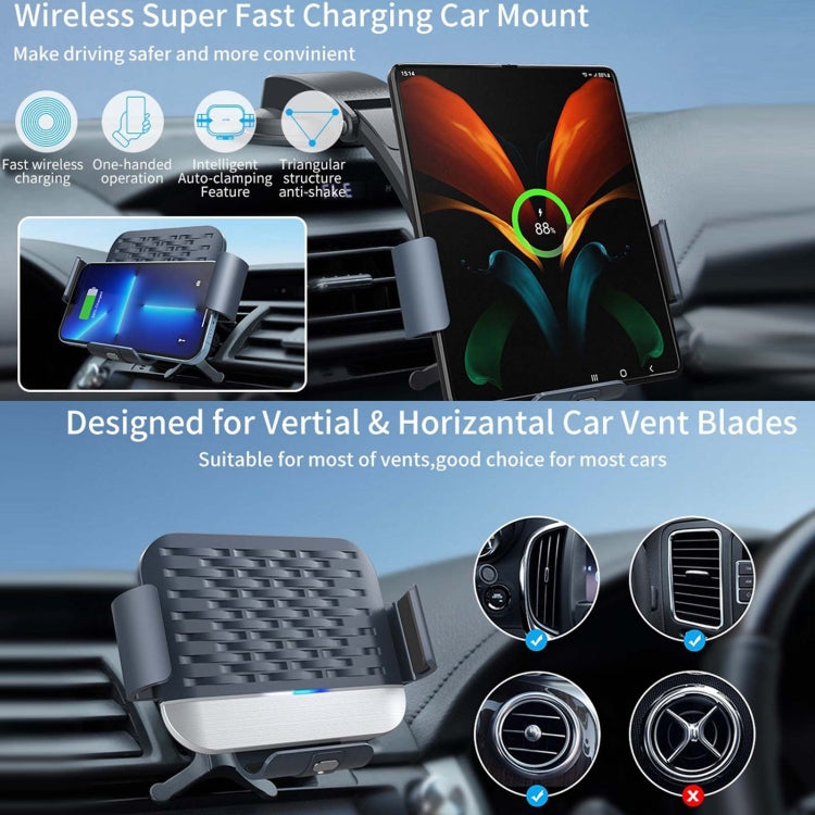 Folding Screen Mount with Wireless Charging