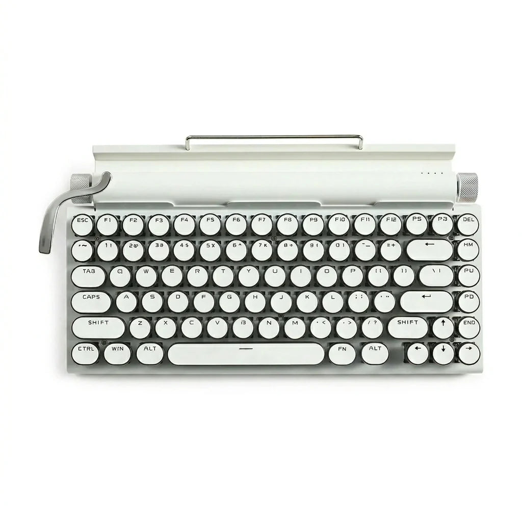 TypeNova — Retro Wireless Keyboard for Focused Work