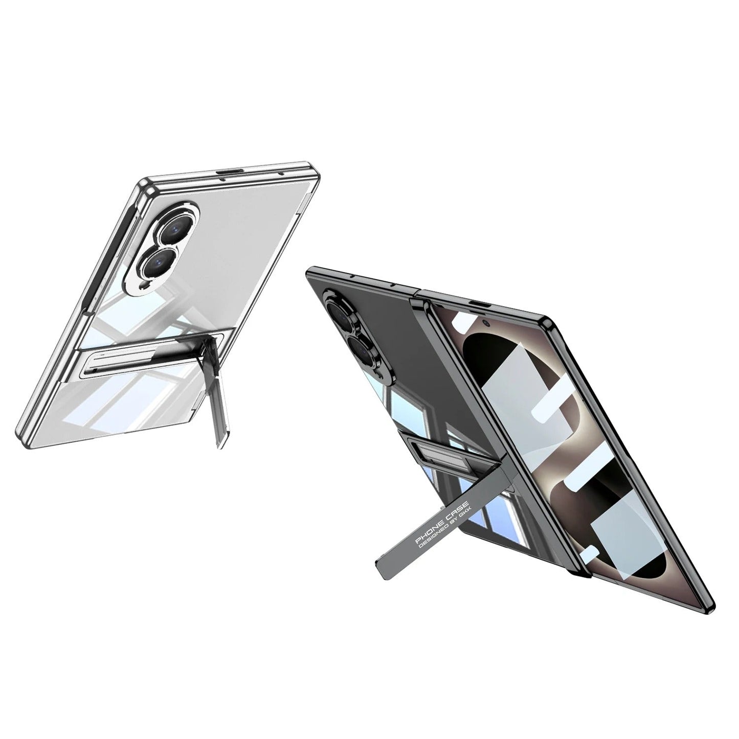 Galaxy Z Fold 8 Mirror Case with Dual Kickstand