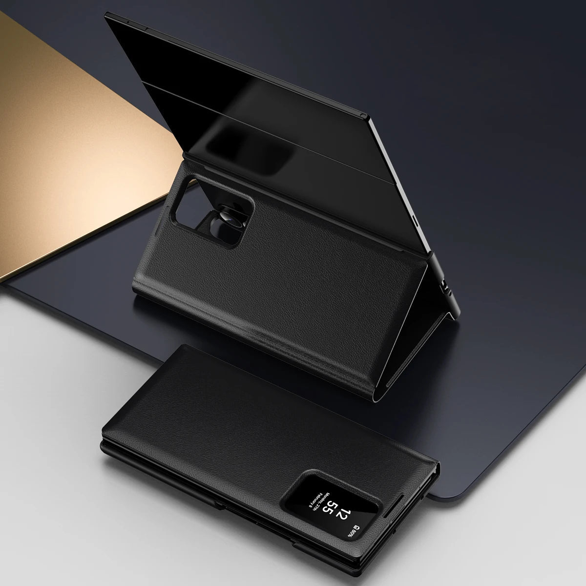 Titan™ Leather Armor | Galaxy Z TriFold 2026 Hinge Case