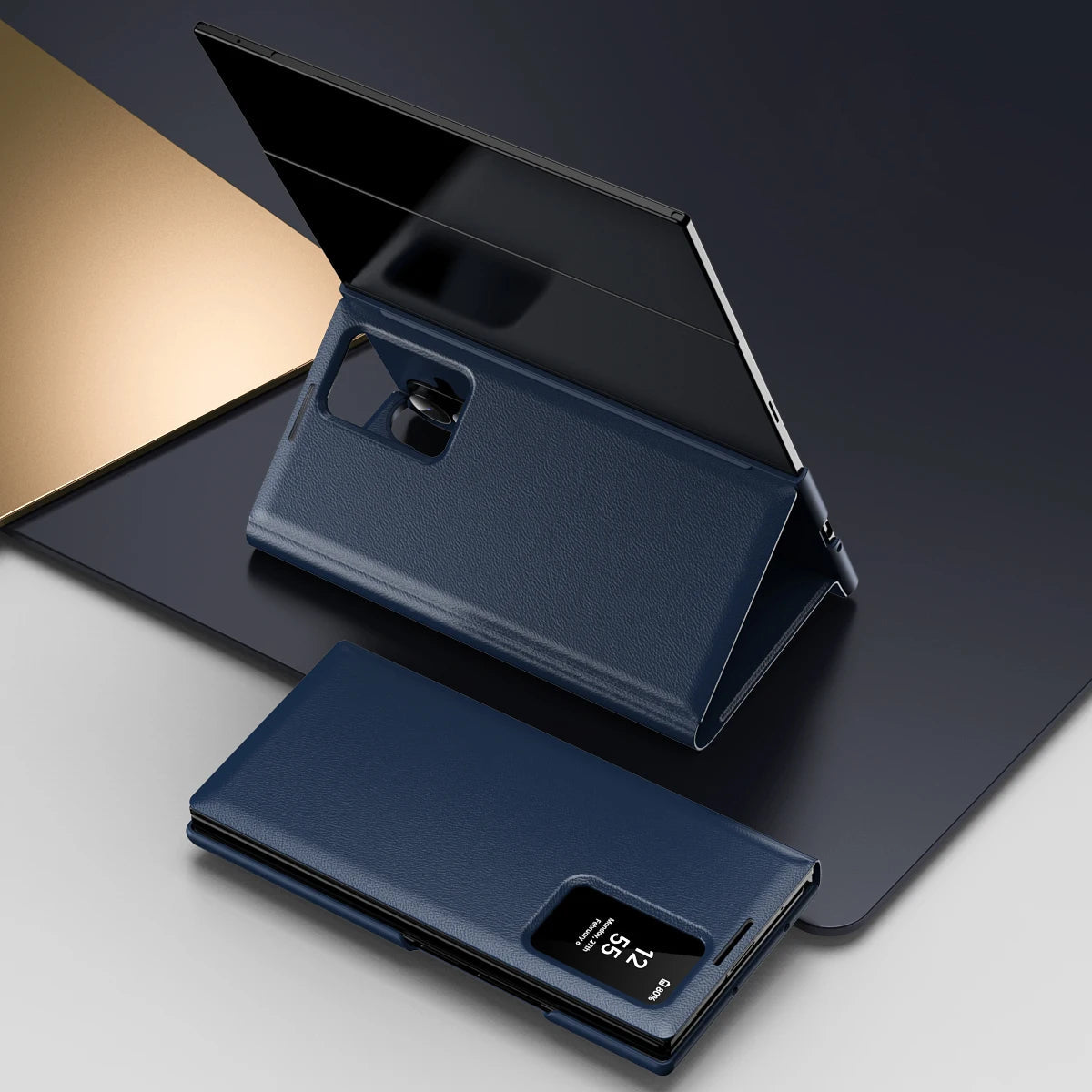 Titan™ Leather Armor | Galaxy Z TriFold 2026 Hinge Case