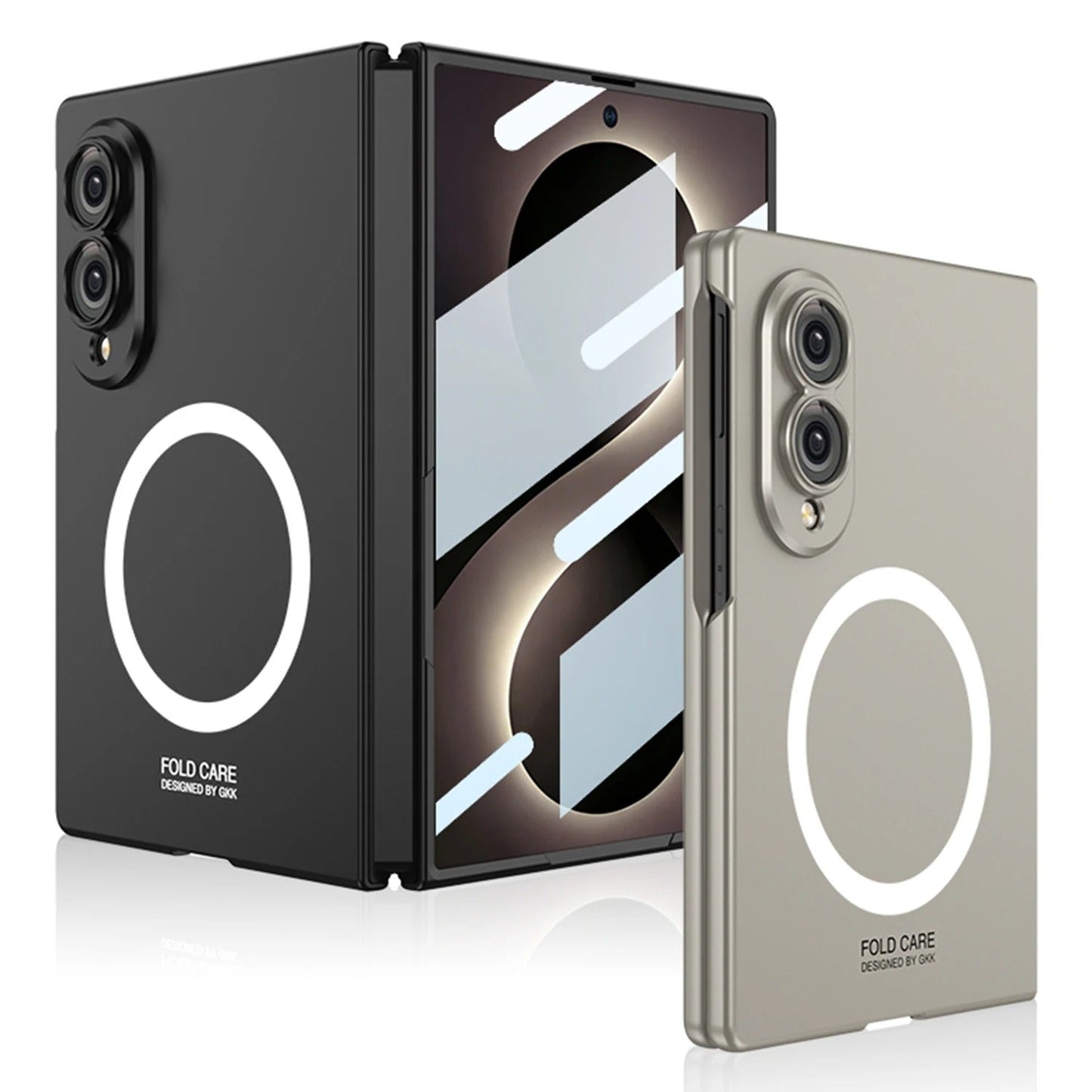 Galaxy Z Fold 8 Magnetic Matte Case with Screen Protector