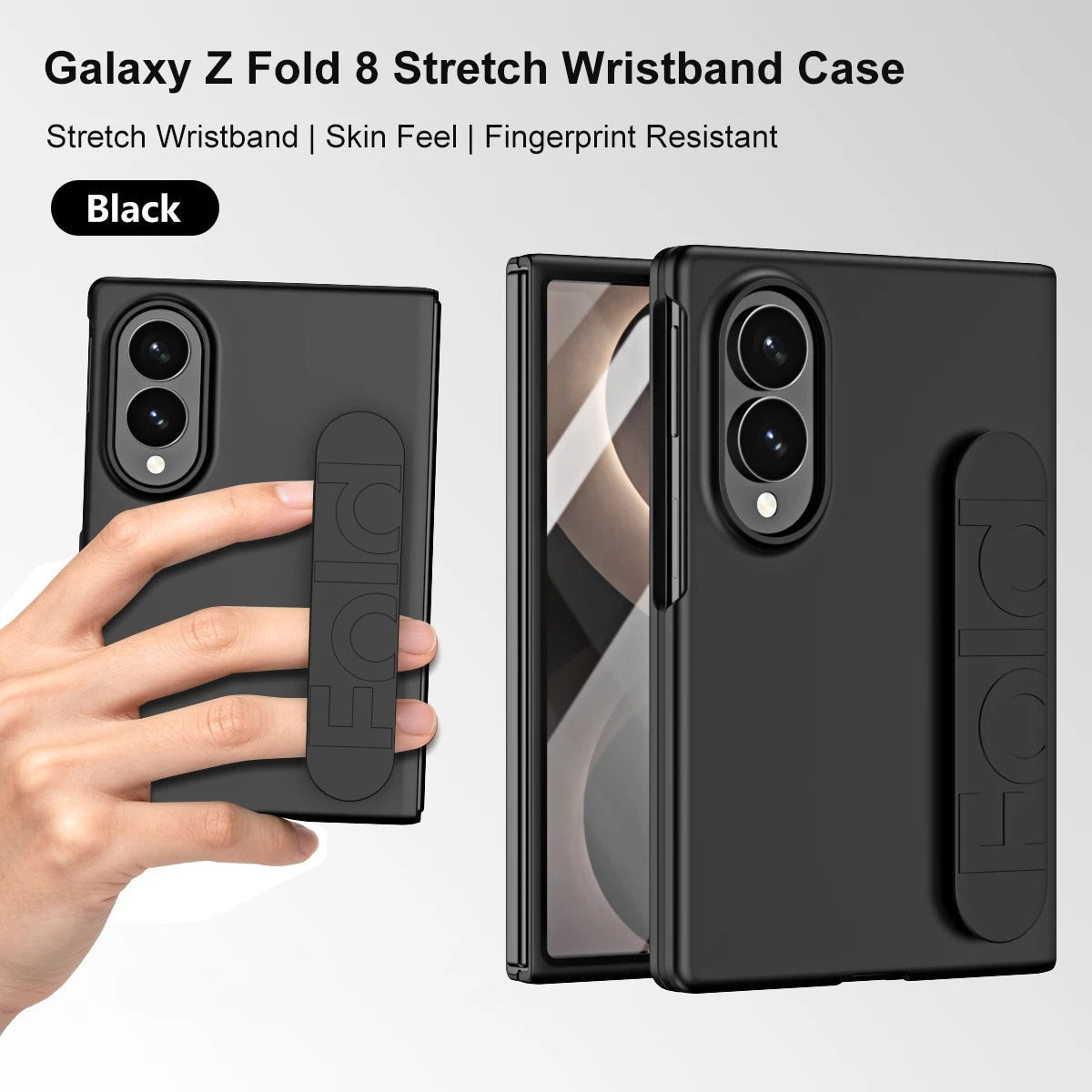 FlexStrap™ – Elastic Grip Case for Galaxy Z Fold 8