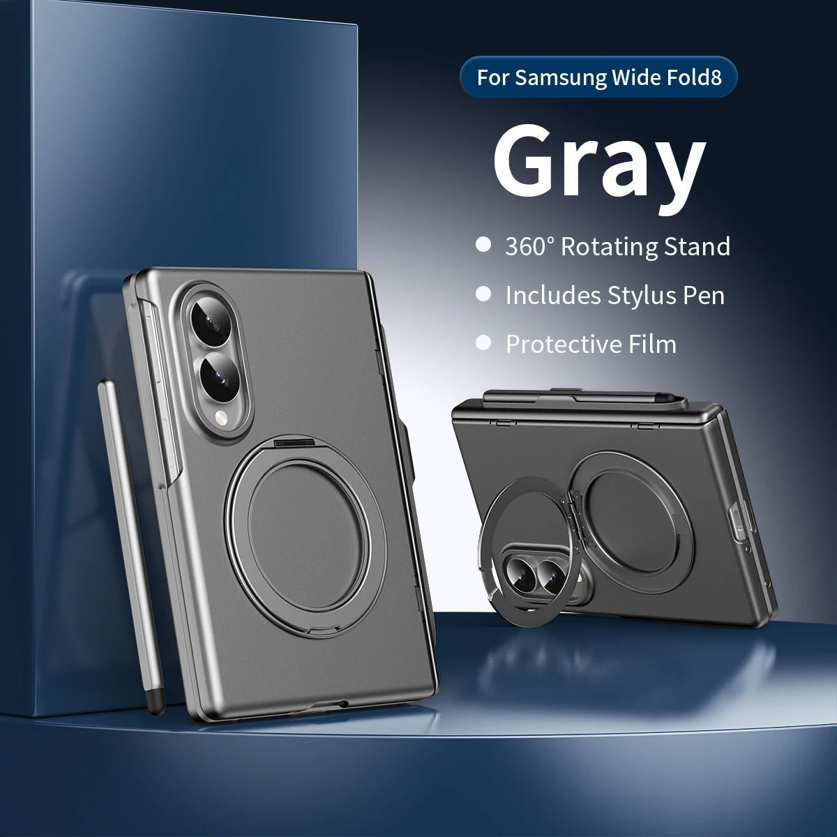 ThunderRing™ – 360 Magnetic Stand Case for Galaxy Z Fold 8