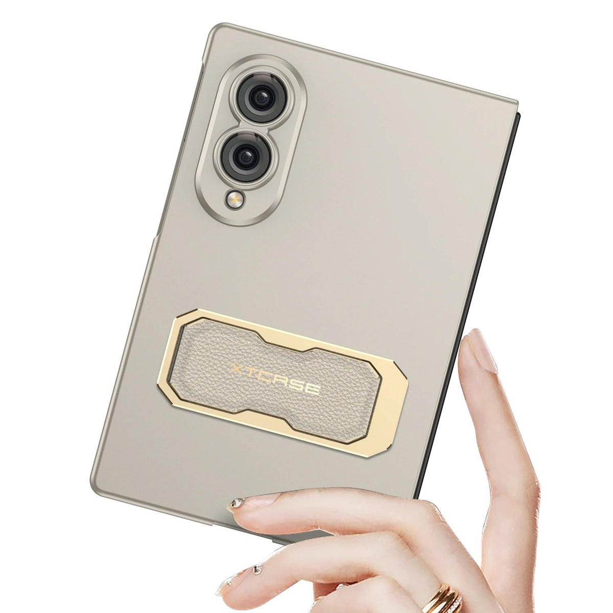 Galaxy Z Fold 8 Luxury Strap Kickstand Case
