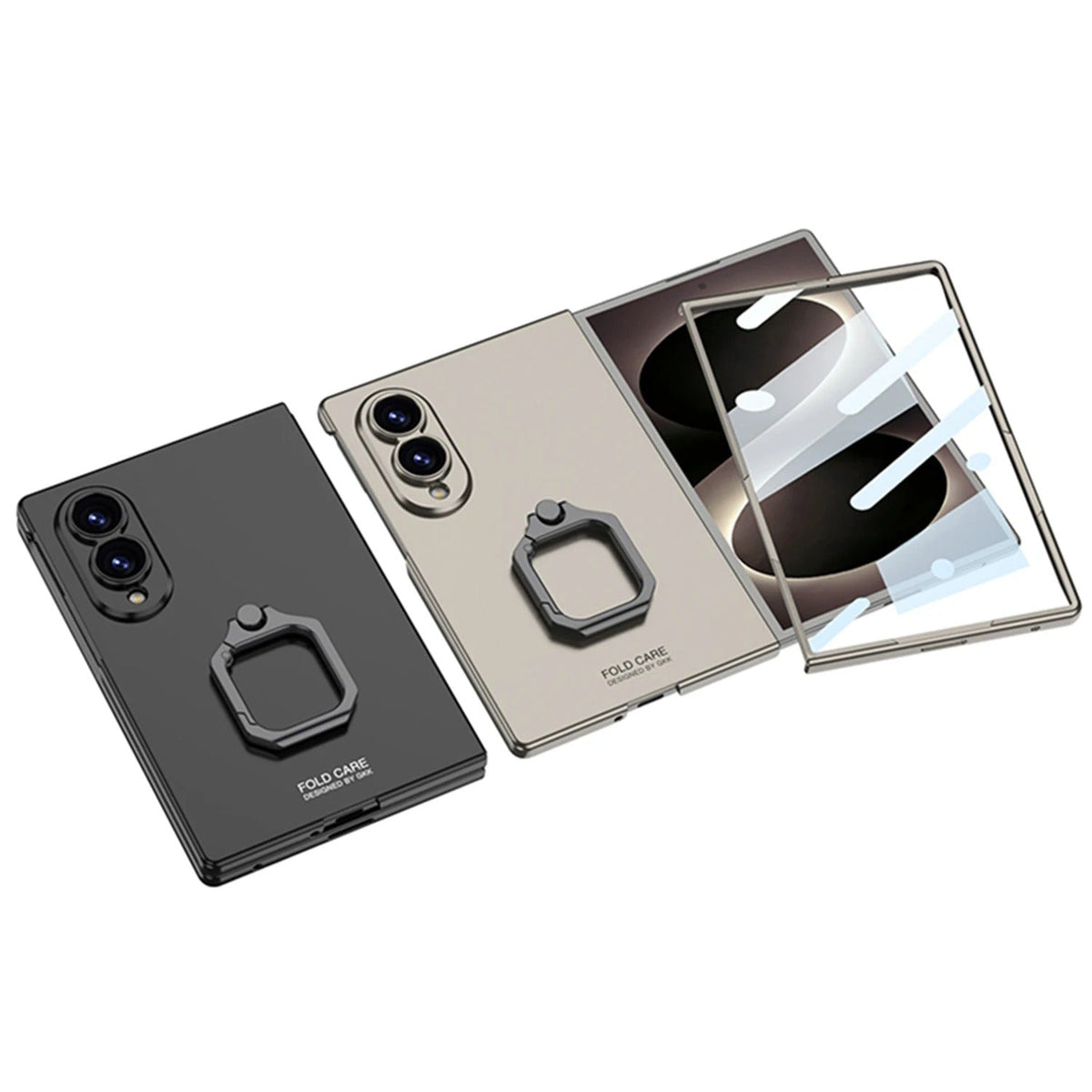 Galaxy Z Fold 8 Slim Ring Kickstand Case