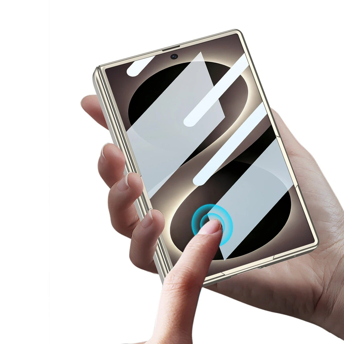 Galaxy Z Fold 8 Magnetic Ring Kickstand Case