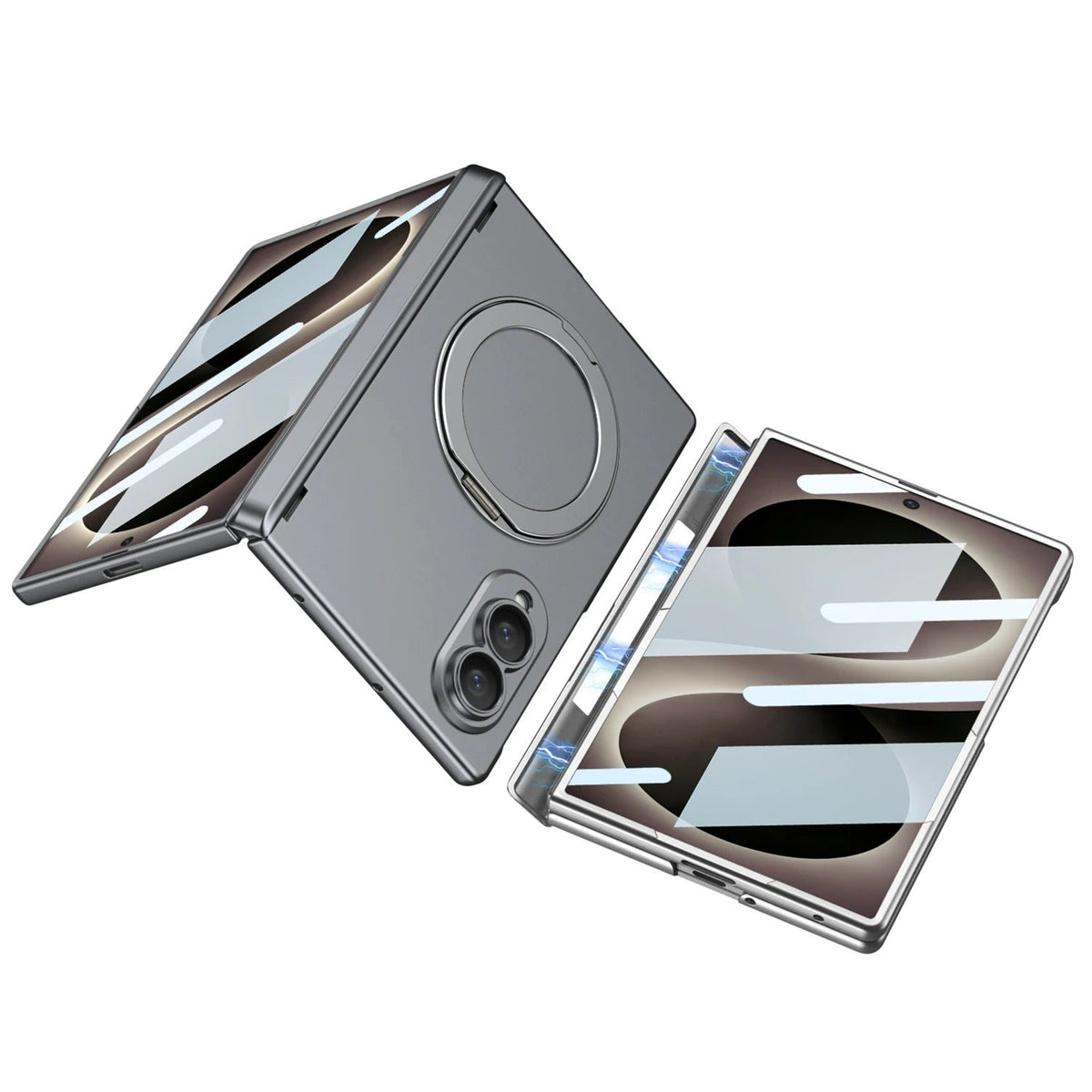 Galaxy Z Fold 8 Magnetic Ring Kickstand Case
