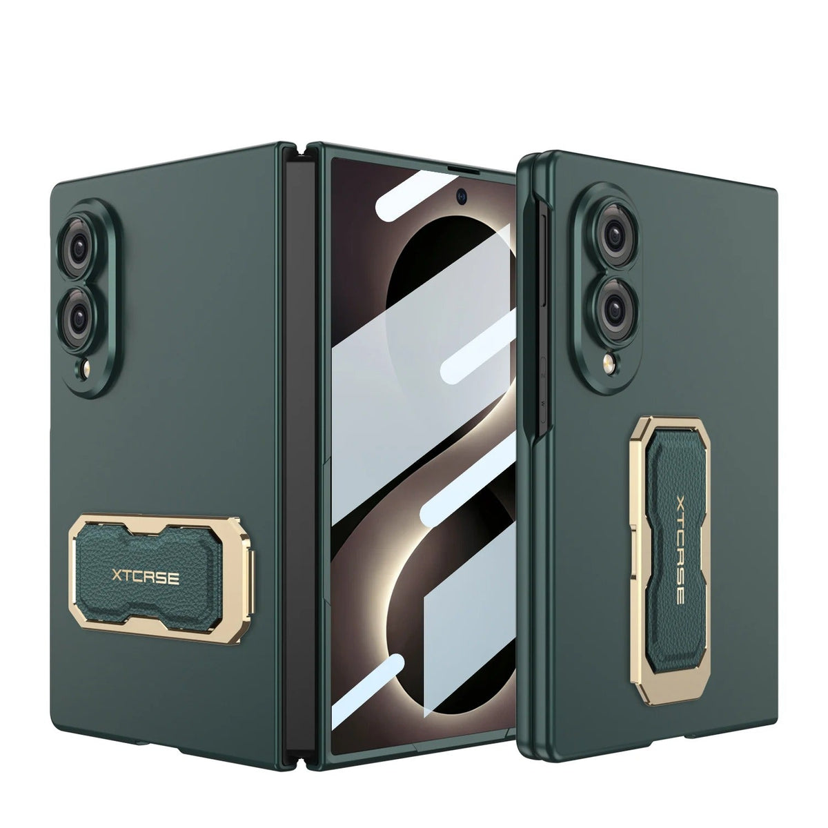 Galaxy Z Fold 8 Luxury Strap Kickstand Case