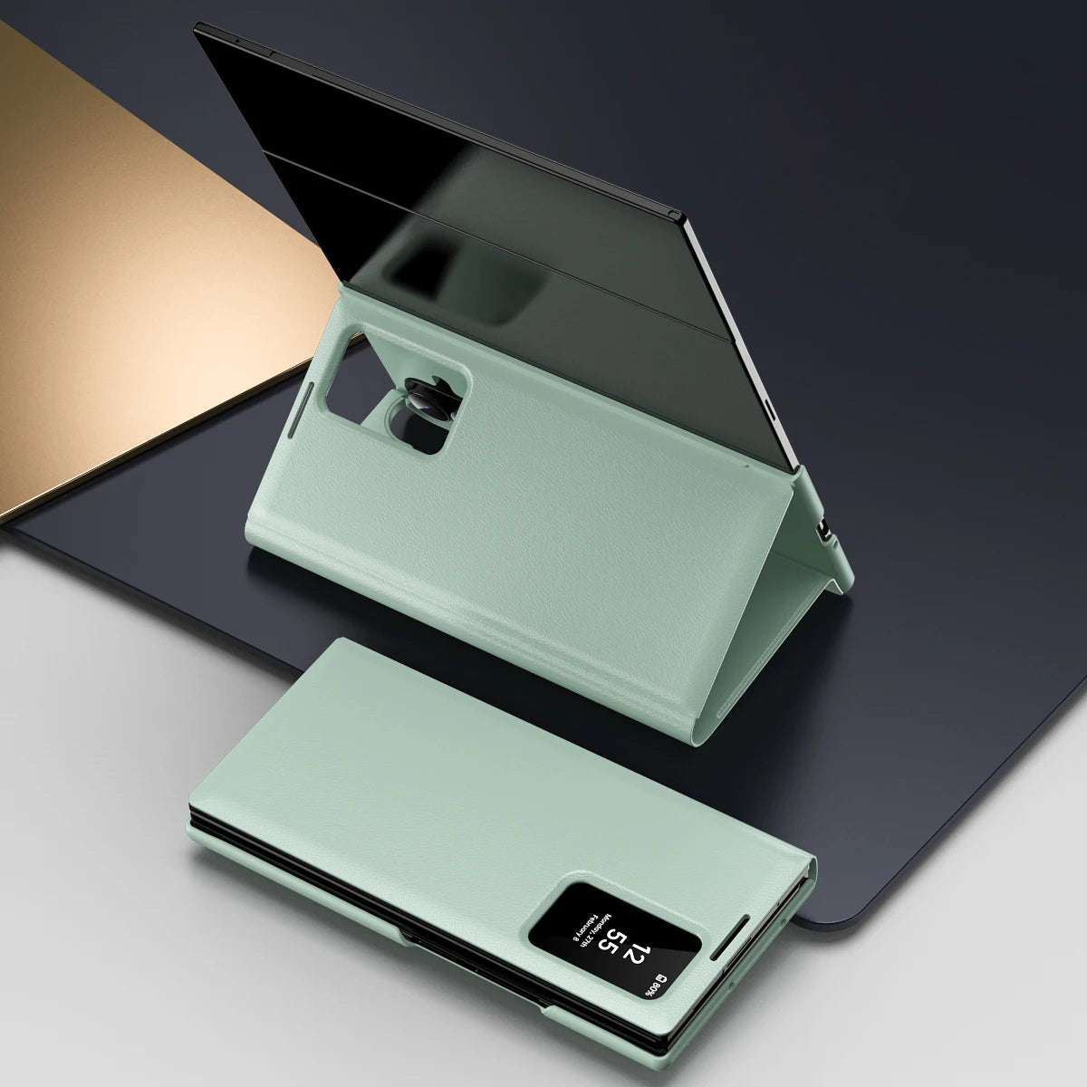 Titan™ Leather Armor | Galaxy Z TriFold 2026 Hinge Case