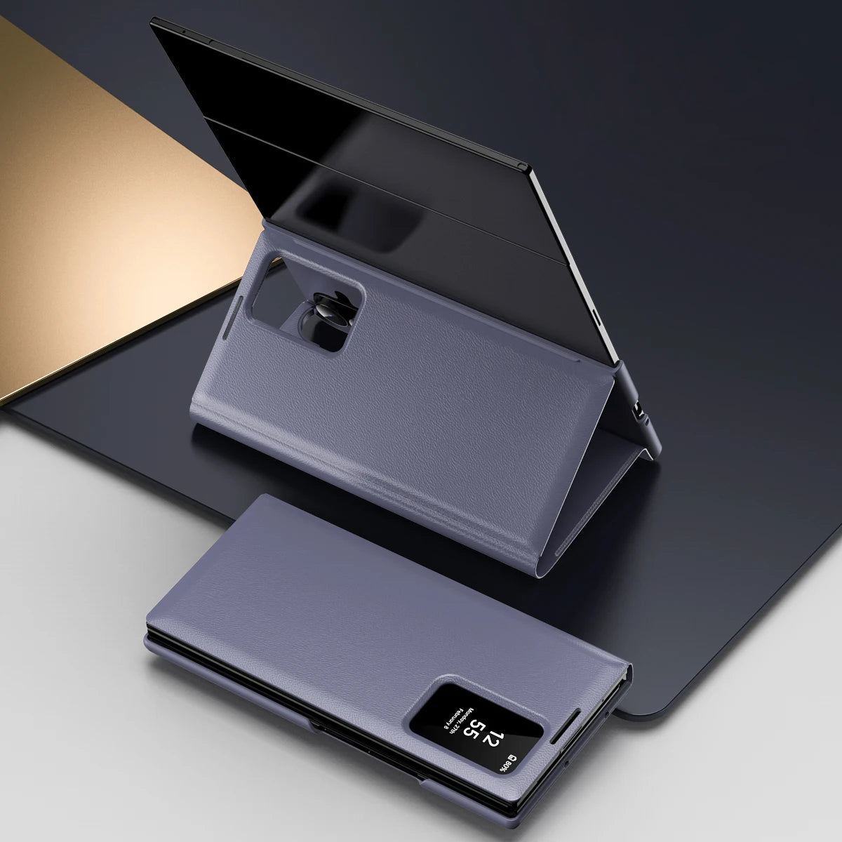 Titan™ Leather Armor | Galaxy Z TriFold 2026 Hinge Case