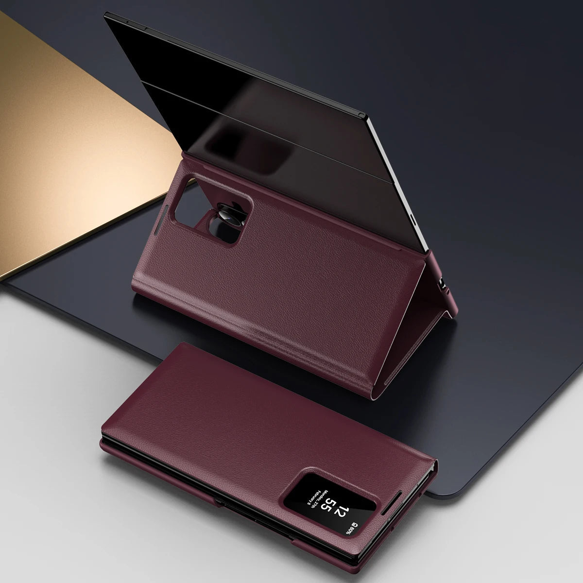 Titan™ Leather Armor | Galaxy Z TriFold 2026 Hinge Case